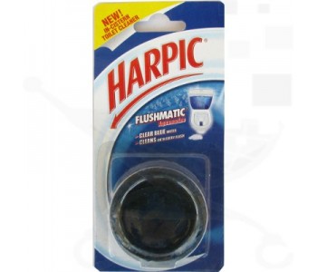 HARPIC FLUSH MATIC TOILET CLEANER BLOCK BLUE
